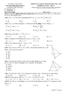 de-kiem-tra-cuoi-hoc-ky-2-mon-toan-lop-11-nam-hoc-2024-2025-truong-thpt-hung-thang - Trang 1