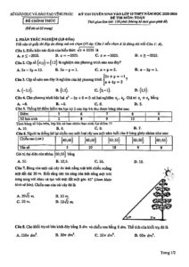 de-thi-tuyen-sinh-vao-lop-10-mon-toan-nam-hoc-2025-2026-tinh-vinh-phuc - Trang 1