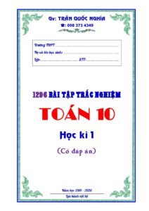 1296-bai-tap-trac-nghiem-toan-10-hoc-ky-1-co-dap-an-cua-thay-tran-quoc-nghia - Trang 1