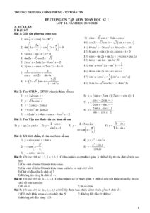 de-cuong-on-tap-hoc-ky-1-mon-toan-lop-11-nam-hoc-2019-2020-truong-thpt-phan-dinh-phung - Trang 1