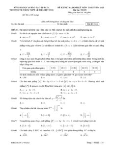 de-kiem-tra-dinh-ky-mon-toan-lop-12-ngay-13-04-2025 - Trang 1