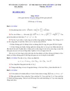 de-thi-chon-hoc-sinh-gioi-toan-lop-12-cap-tinh-nam-hoc-2022-2023-tinh-soc-trang - Trang 1