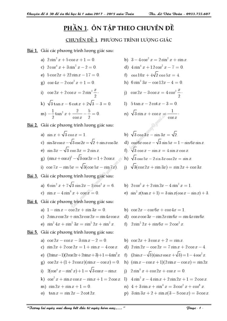 chuyen-de-va-50-de-on-thi-hoc-ky-1-toan-11-nam-hoc-2017-2018 - Trang 1