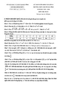 de-thi-tuyen-sinh-vao-lop-10-mon-toan-nam-2025-2026-truong-thpt-chuyen-ha-tinh - Trang 1