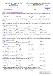 de-kiem-tra-cuoi-hoc-ky-2-mon-toan-lop-11-nam-hoc-2023-2024-truong-thpt-tran-cao-van - Trang 1
