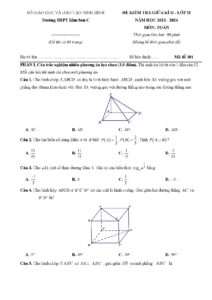 de-kiem-tra-giua-hoc-ky-2-toan-11-nam-hoc-2023-2024-truong-thpt-kim-son-c-ninh-binh - Trang 1