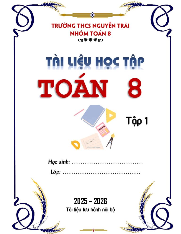 tai-lieu-hoc-tap-mon-toan-lop-8-hoc-ky-1-nam-hoc-2025-2026 - Trang 1