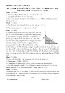 de-thi-hoc-sinh-gioi-toan-lop-8-vong-2-nam-hoc-2024-2025-truong-thcs-cao-xuan-huy - Trang 1
