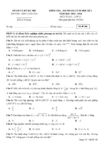 de-kiem-tra-cuoi-hoc-ky-2-mon-toan-lop-11-nam-hoc-2023-2024-truong-thpt-dong-da-ha-noi - Trang 1