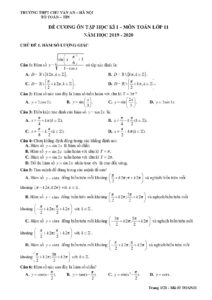 de-cuong-on-tap-hoc-ky-1-mon-toan-lop-11-nam-hoc-2019-2020-truong-thpt-chu-van-an - Trang 1