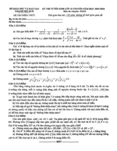 de-thi-tuyen-sinh-lop-10-chuyen-toan-nam-hoc-2025-2026-thanh-pho-hue - Trang 1