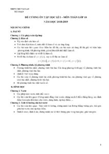 de-cuong-on-tap-hoc-ky-1-toan-10-nam-hoc-2018-2019-truong-thpt-chu-van-an-ha-noi - Trang 1