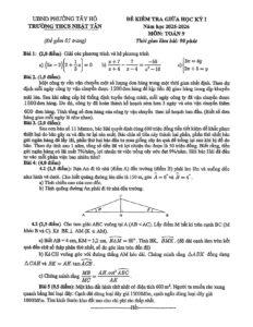 de-kiem-tra-giua-hoc-ky-1-toan-lop-9-nam-hoc-2025-2026-truong-thcs-nhat-tan - Trang 1