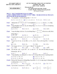 de-thi-chon-hoc-sinh-gioi-toan-khoi-10-nam-hoc-2024-2025-truong-thpt-anh-son-3 - Trang 1