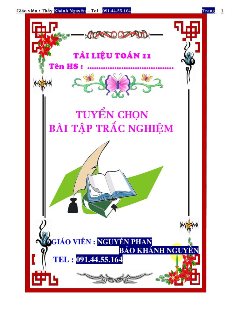 tuyen-tap-873-bai-tap-trac-nghiem-toan-11-co-dap-an - Trang 1