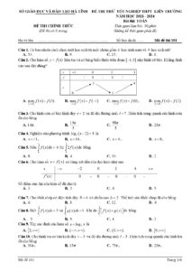 de-thi-thu-tot-nghiep-thpt-nam-2024-mon-toan-lien-truong-ha-tinh - Trang 1