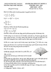 de-kiem-tra-khao-sat-toan-lop-9-thang-11-nam-hoc-2025-2026-truong-thcs-phu-thuong - Trang 1