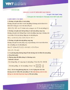 chuyen-de-khoang-cach-tu-diem-den-mat-phang-trong-hinh-hoc-11-va-12 - Trang 1