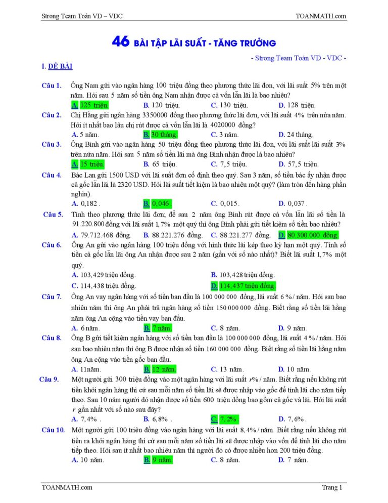 tuyen-tap-46-bai-tap-lai-suat-tang-truong-co-dap-an-chi-tiet - Trang 1