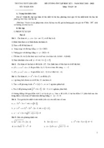 de-cuong-on-tap-hoc-ky-1-mon-toan-lop-10-nam-hoc-2021-2022-truong-thpt-kim-lien - Trang 1