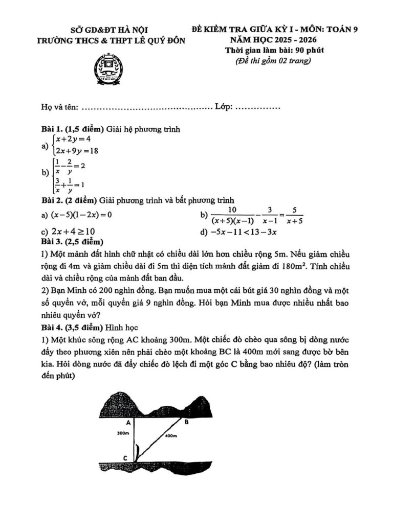 de-kiem-tra-giua-ky-1-toan-lop-9-nam-hoc-2025-2026-truong-thcs-thpt-le-quy-don - Trang 1