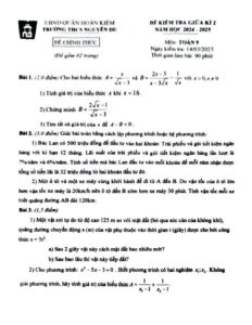 de-kiem-tra-giua-hoc-ky-2-toan-lop-9-nam-hoc-2024-2025-truong-thcs-nguyen-du - Trang 1