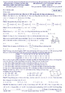 de-khao-sat-lop-12-mon-toan-nam-hoc-2025-2026-truong-nguyen-gia-thieu - Trang 1