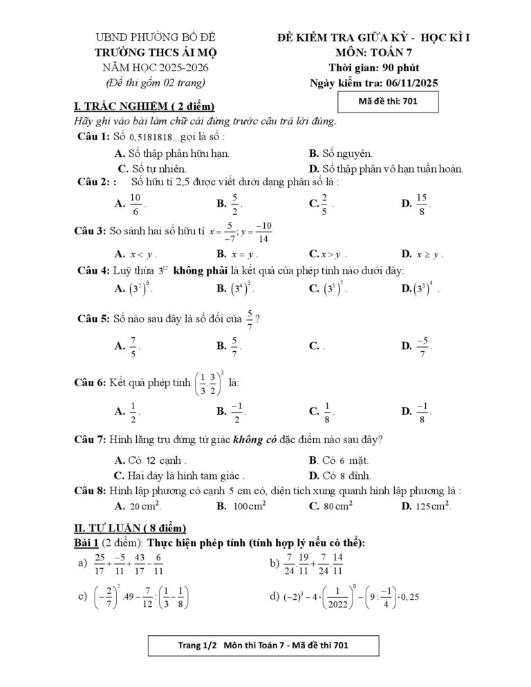 de-kiem-tra-giua-ky-toan-lop-7-nam-hoc-2025-2026-truong-thcs-ai-mo - Trang 1