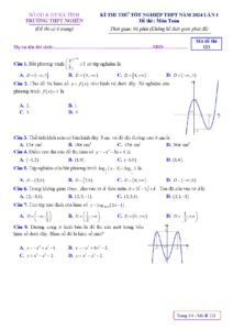 de-thi-thu-tot-nghiep-thpt-2024-mon-toan-lan-1-truong-thpt-nghen-ha-tinh - Trang 1