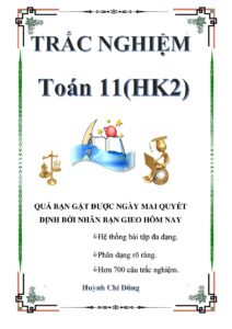 tong-hop-bai-tap-trac-nghiem-toan-11-hoc-ky-2 - Trang 1