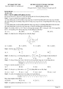 de-thi-cuoi-ky-1-toan-lop-11-nam-hoc-2025-2026-truong-thpt-cu-chinh-lan - Trang 1
