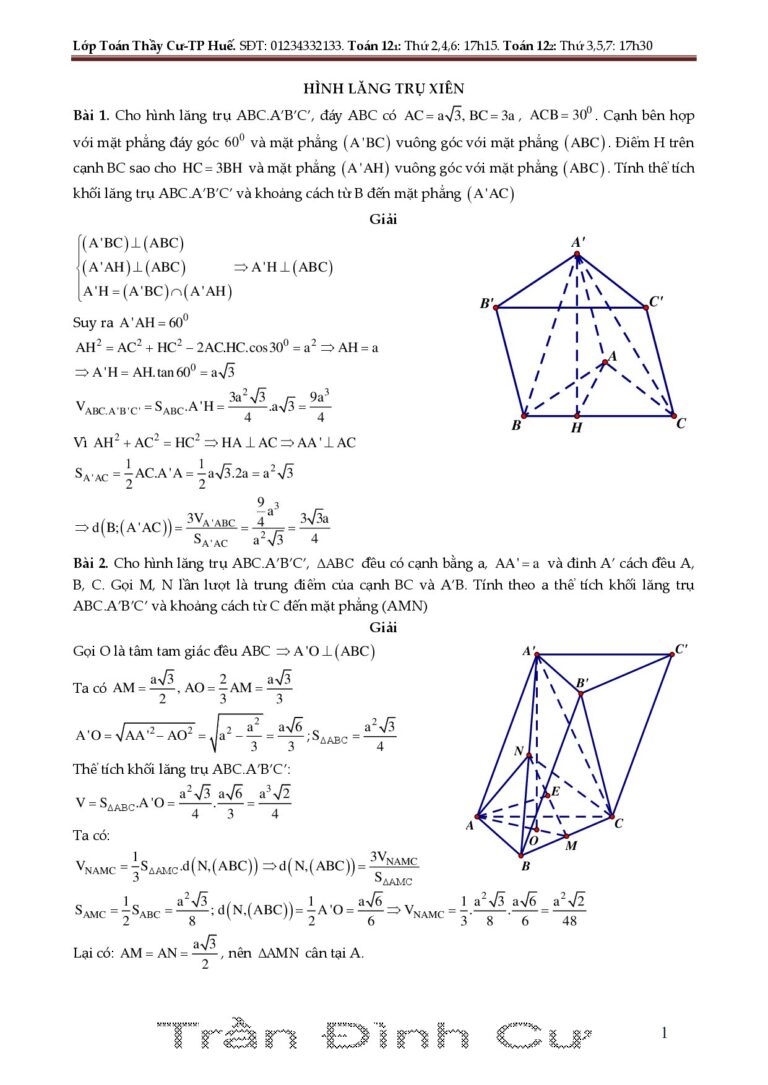 tuyen-tap-29-bai-toan-hinh-lang-tru-xien-co-loi-giai-chi-tiet - Trang 1