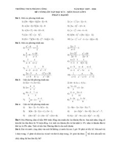 de-cuong-on-tap-hoc-ky-1-toan-lop-9-nam-hoc-2025-2026-truong-thcs-thanh-cong - Trang 1
