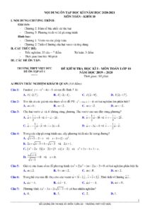 de-cuong-on-thi-hoc-ky-1-toan-10-truong-thpt-viet-duc-nam-hoc-2020-2021 - Trang 1