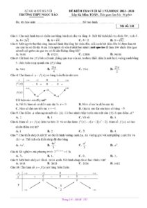 de-kiem-tra-cuoi-hoc-ky-1-mon-toan-lop-12-nam-hoc-2023-2024-truong-thpt-ngoc-tao-ha-noi - Trang 1