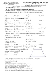 de-kiem-tra-giua-hoc-ky-1-toan-lop-8-nam-hoc-2025-2026-truong-thcs-quan-toan - Trang 1