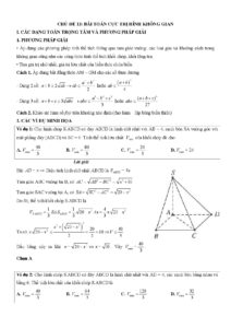 chuyen-de-bai-toan-cuc-tri-hinh-hoc-khong-gian-lop-12 - Trang 1