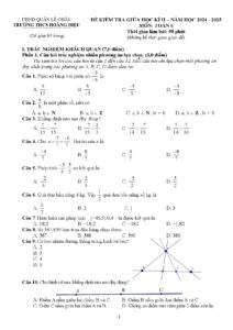 de-kiem-tra-giua-hoc-ky-ii-mon-toan-lop-6-nam-hoc-2024-2025-truong-thcs-hoang-dieu - Trang 1