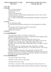 de-cuong-on-tap-hoc-ky-2-mon-toan-lop-11-nam-hoc-2022-2023-truong-thpt-hoang-van-thu - Trang 1