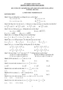 de-cuong-on-tap-kiem-tra-giua-hoc-ky-2-toan-lop-10-nam-hoc-2021-2022-truong-thpt-luong-ngoc-quyen - Trang 1