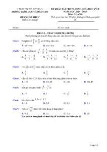 de-khao-sat-chat-luong-giua-hoc-ky-ii-mon-toan-lop-6-nam-hoc-2024-2025 - Trang 1