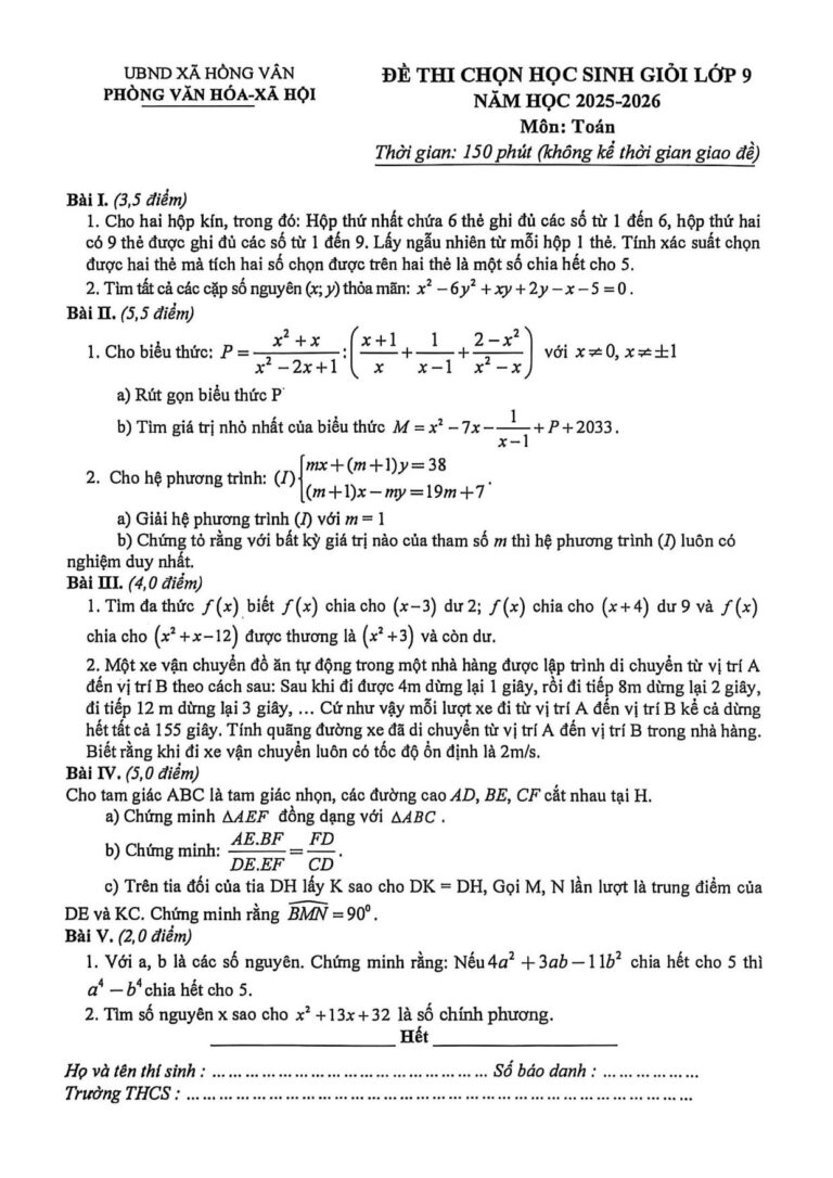 de-thi-chon-hoc-sinh-gioi-toan-lop-9-nam-hoc-2025-2026-xa-hong-van-ha-noi - Trang 1
