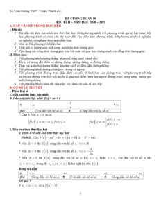 de-cuong-on-tap-toan-10-hoc-ky-2-nam-hoc-2020-2021-truong-thpt-thuan-thanh-so-1 - Trang 1