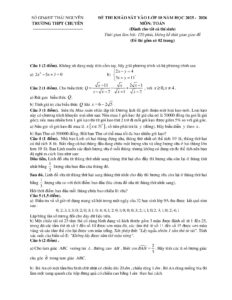 de-khao-sat-chat-luong-mon-toan-vao-lop-10-nam-hoc-2025-2026-truong-thpt-chuyen-thai-nguyen - Trang 1