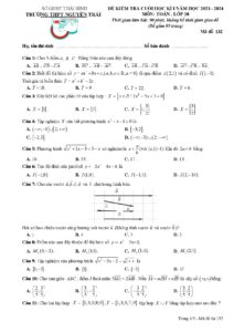 de-kiem-tra-cuoi-hoc-ky-1-toan-lop-10-nam-hoc-2023-2024-truong-thpt-nguyen-trai-thai-binh - Trang 1