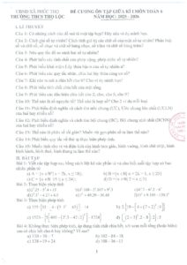 de-cuong-on-tap-giua-hoc-ky-1-mon-toan-lop-6-nam-hoc-2025-2026 - Trang 1