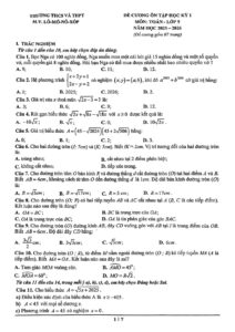 de-cuong-on-tap-hoc-ky-1-mon-toan-lop-9-nam-hoc-2025-2026 - Trang 1