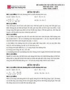 de-cuong-on-tap-kiem-tra-giua-hoc-ky-1-mon-toan-khoi-9-nam-hoc-2025-2026 - Trang 1