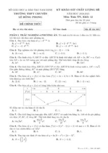 de-khao-sat-chat-luong-he-mon-toan-12-nam-hoc-2024-2025-truong-thpt-chuyen-le-hong-phong-tinh-nam-dinh - Trang 1