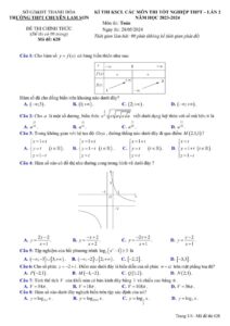 de-thi-khao-sat-chat-luong-mon-toan-lop-12-truong-thpt-chuyen-lam-son-nam-hoc-2023-2024-lan-2 - Trang 1
